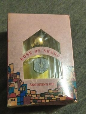 Anointing Oil - Gold Bottle